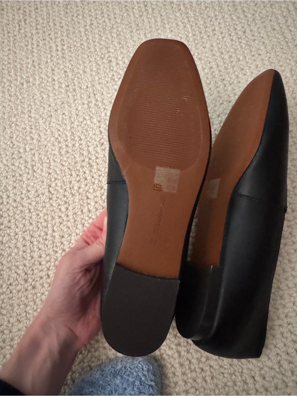 NEW Madewell black mylie ballet flats
Size 9.5 
Never worn - Picture 2 of 8